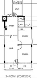 Blk 2 Dover Road (Queenstown), HDB 3 Rooms #590323041